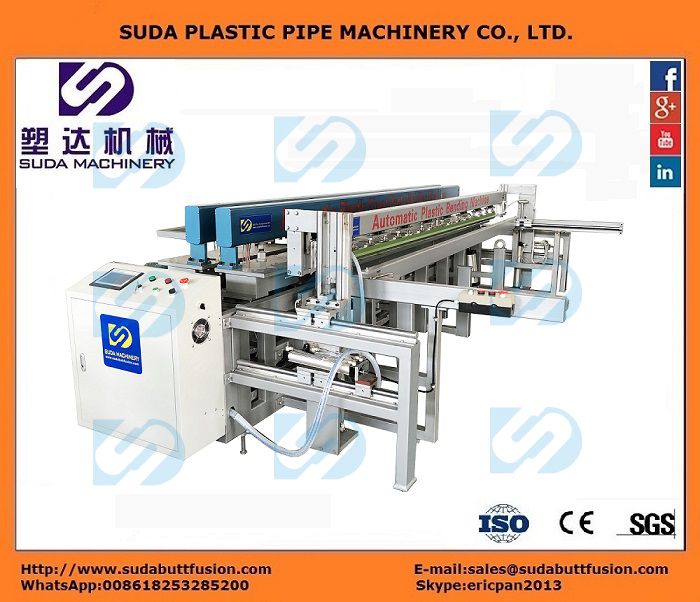 DZ3000 CNC Plastic Sheet Butt-welding, Rolling and Bending Machine